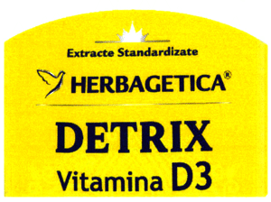 Extracte Standardizate HERBAGETICA DETRIX Vitamina D3
