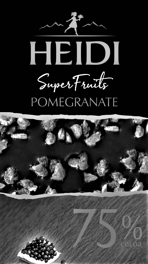 HEIDI SuperFruits POMEGRANATE 75%cocoa