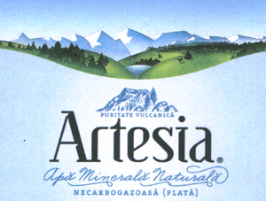 Artesia apă minerală naturală NECARBOGAZOASĂ (PLATĂ) PURITATE VULCANICĂ