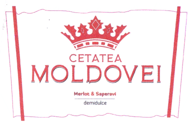 CETATEA MOLDOVEI Merlot&Saperavi demidulce