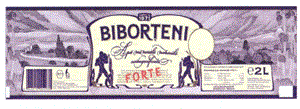 BIBORȚENI Apă minerală naturală carbogazificată FORTE