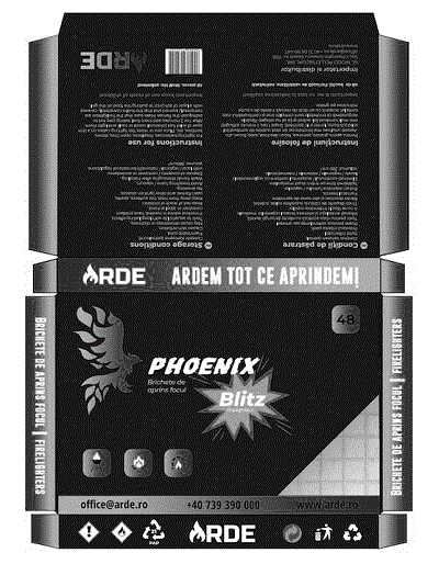 PHOENIX Blitz ARDEM TOT CE APRINDEM! Brichete de aprins focul