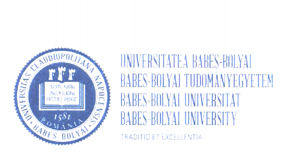 UNIVERSITAS CLAUDIOPOLITANA NAPOCENSIS BABEȘ-BOLYAI TRADITIO NOSTRA UNACUM EUROPAE VIRTUTIBUS SPLENDET 1581 ROMÂNIA UNIVERSITATEA BABEȘ-BOLYAI BABEȘ-BOLYAI TUDOMÁNYEGYETEM BABEȘ-BOLYAI UNIVERSITÄT BABEȘ-BOLYAI UNIVERSITY TRADITIO ET EXCELLEN