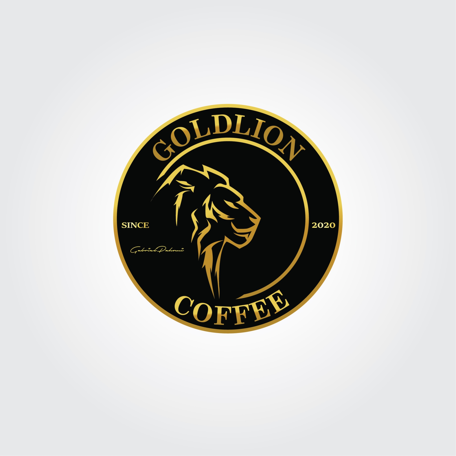 GOLDLION COFFEE SINCE 2020 Gabriel Pahomi