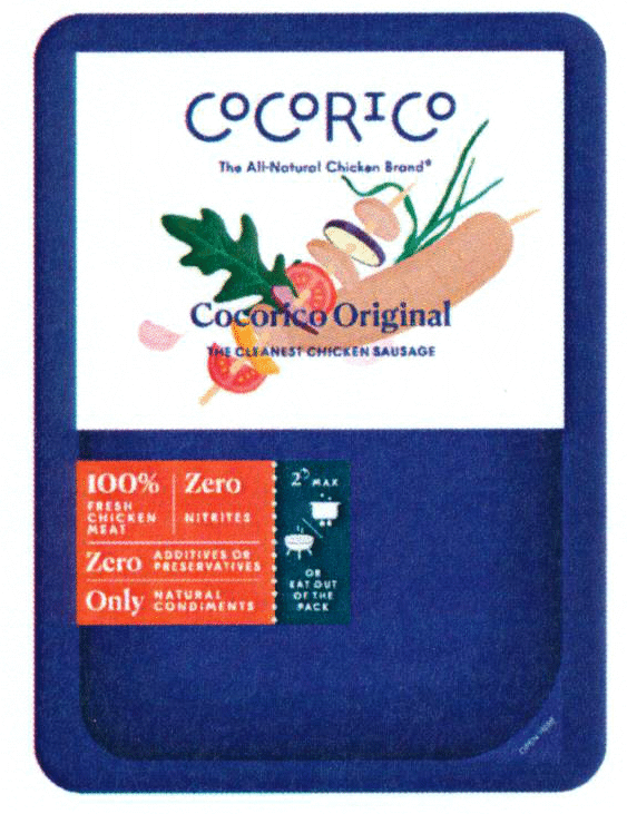 COCORICO The All-Natural Chicken Brand Cocorico Original THE CLEANEST CHICKEN SAUSAGE