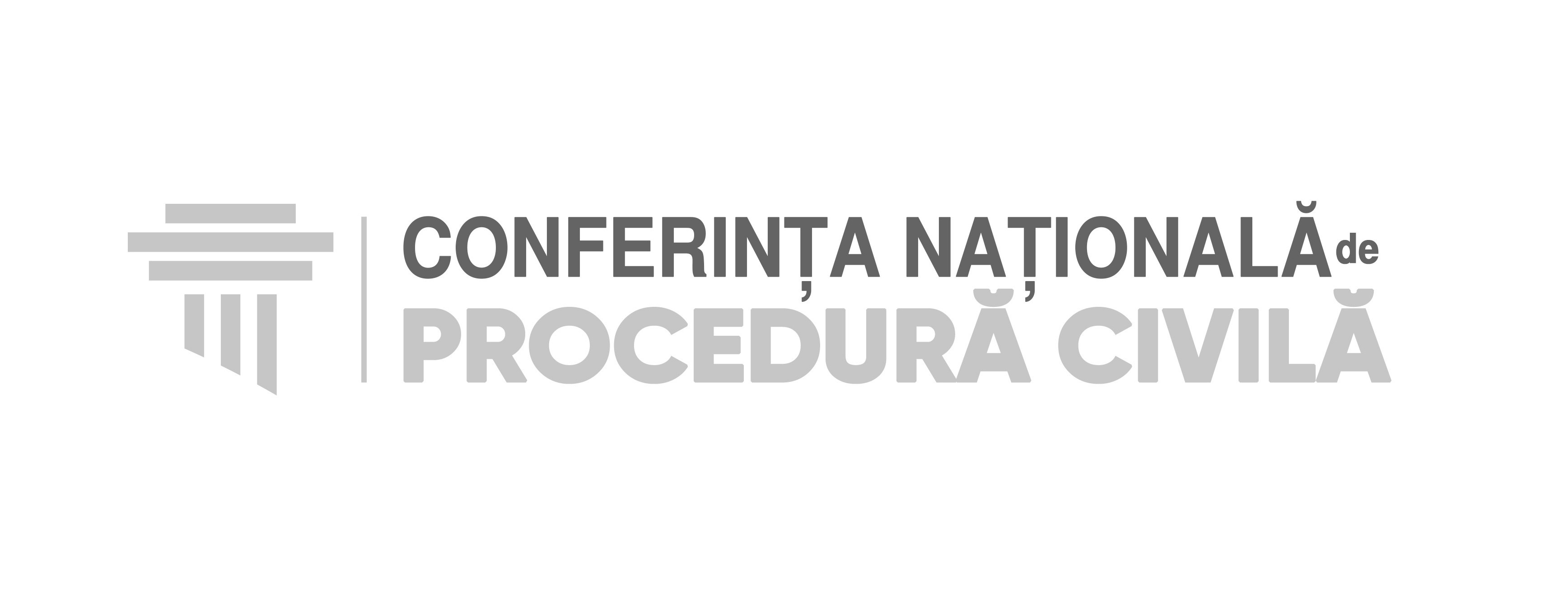 CONFERINȚA NAȚIONALĂ de PROCEDURĂ CIVILĂ