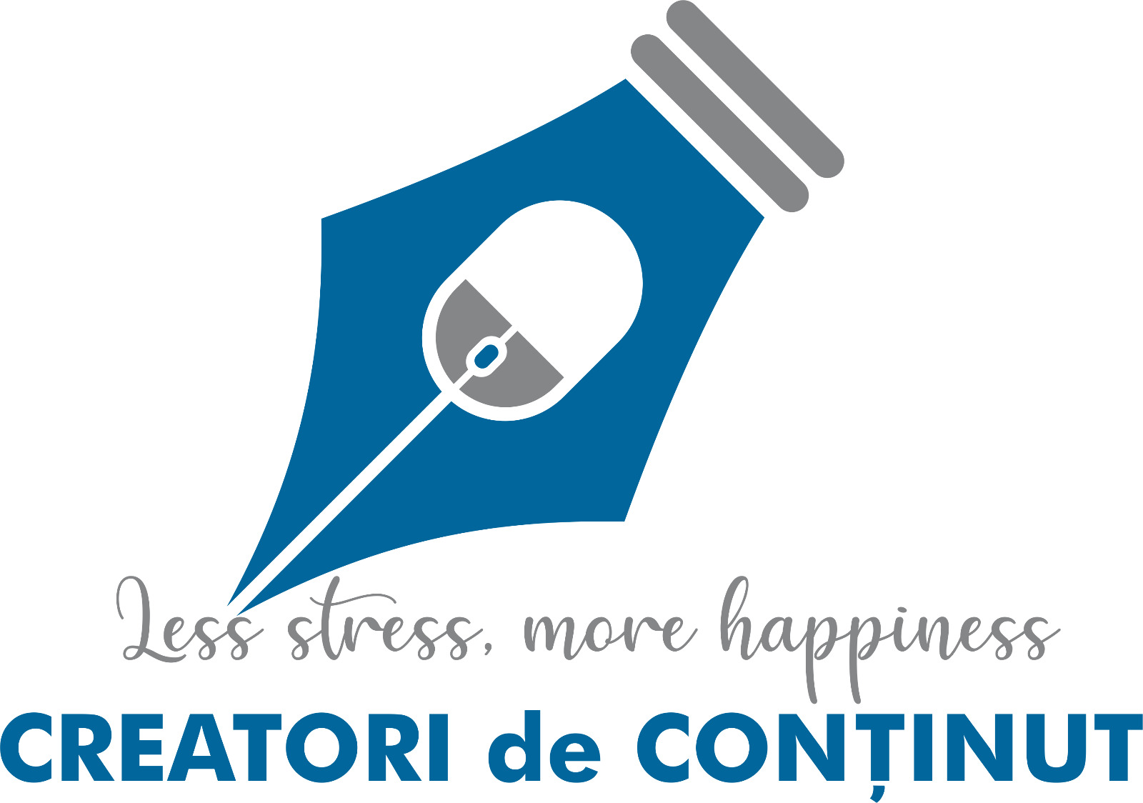 Creatori de Conținut Less stress, more happiness