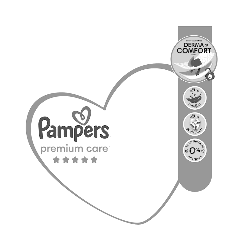 PAMPERS PREMIUM CARE DERMA COMFORT ULTRA COMFORT ULTRA PROTECTION 26 EU PERFUME 0% ALLERGENS