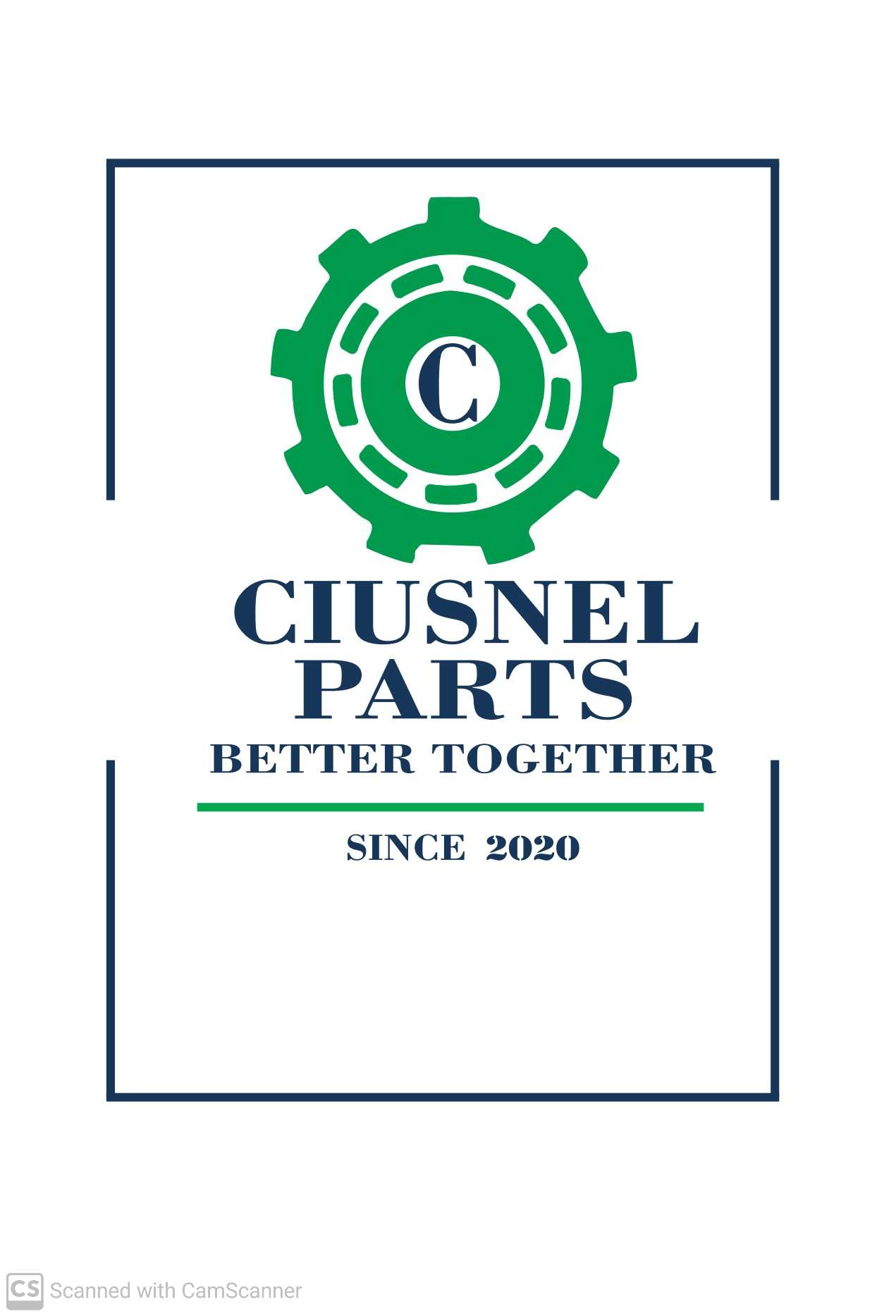 C CIUSNEL PARTS BETTER TOGETHER SINCE 2020