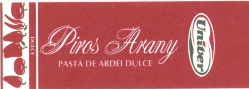 Univer Piros Arany PASTĂ DE ARDEI DULCE
