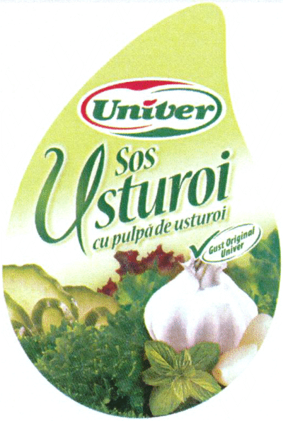 Univer Sos Usturoi cu pulpă de usturoi Gust Original Univer