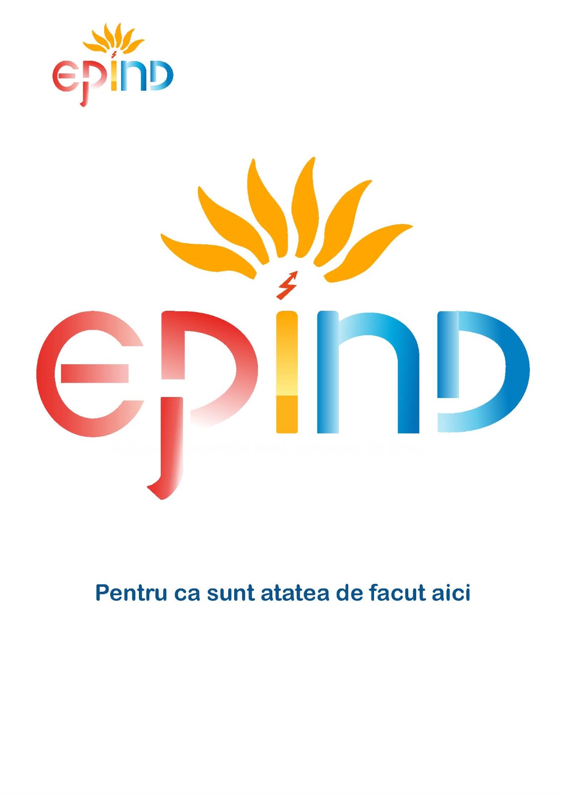 EPIND Pentru ca sunt atatea de facut aici