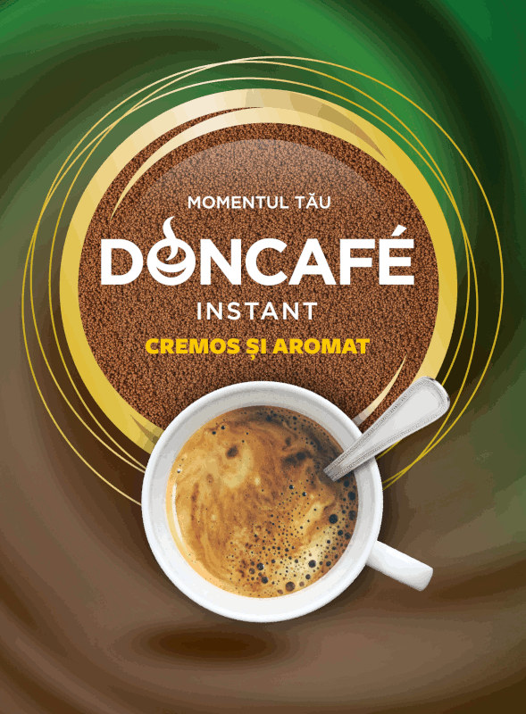 MOMENTUL TĂU DONCAFÉ INSTANT CREMOS ŞI AROMAT