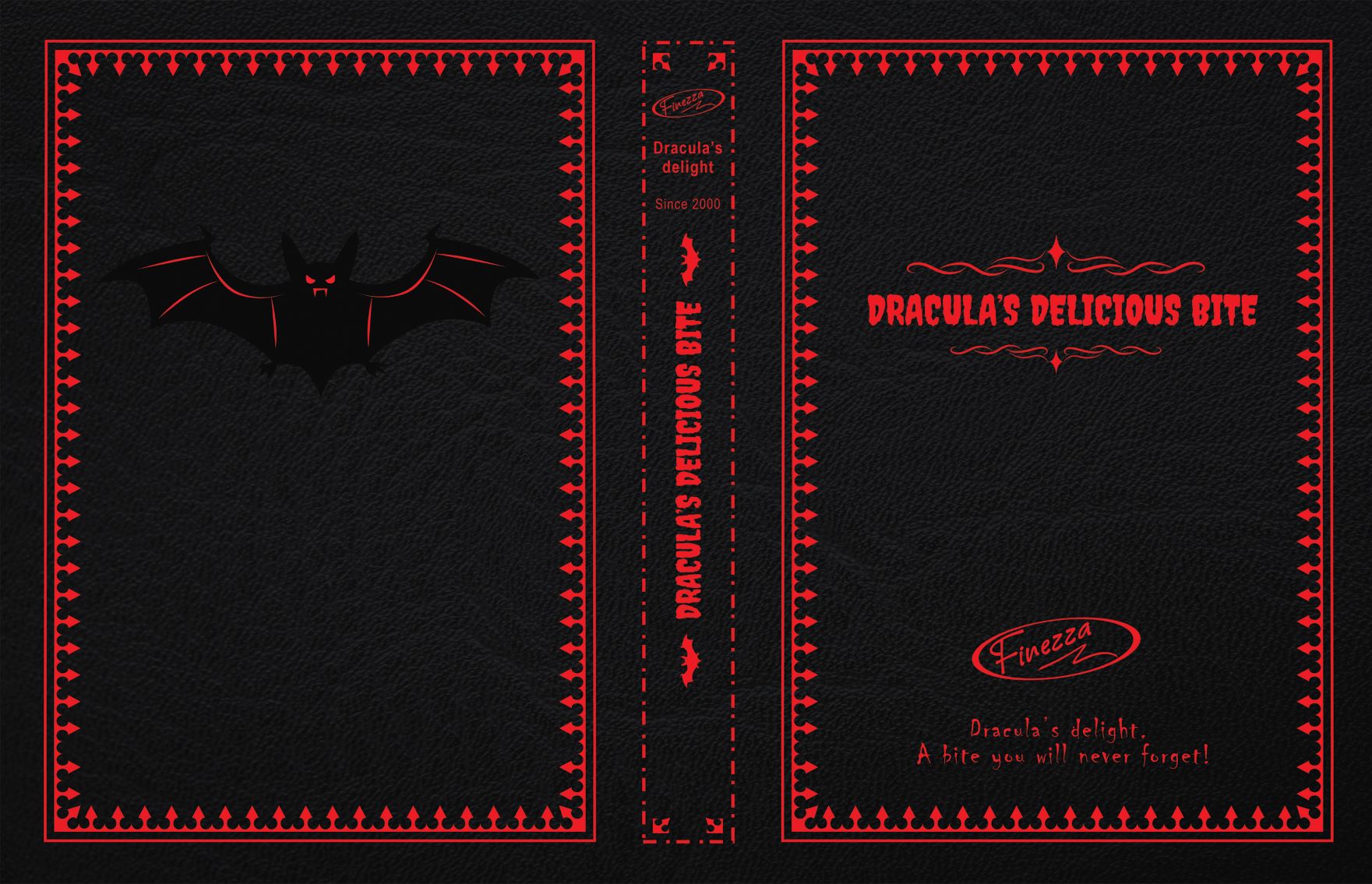DRACULA`S DELICIOUS BITE FINEZZA Dracula`s delight, A bite you will never forget!