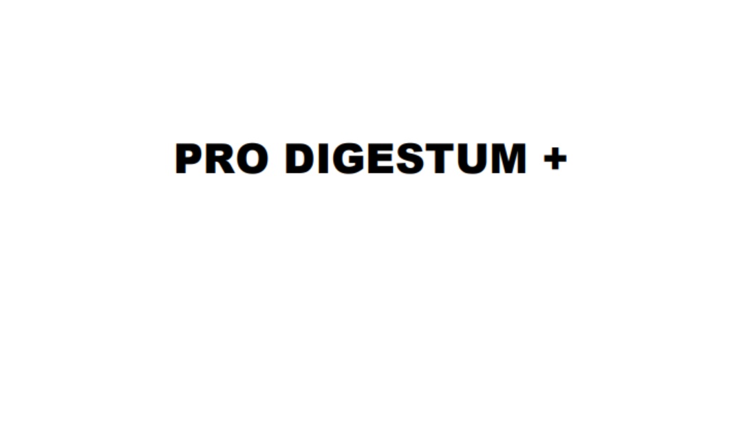 PRO DIGESTUM +
