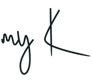 my K