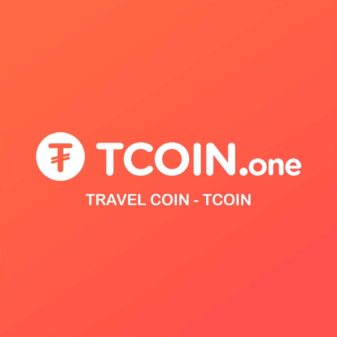 T TCOIN.one TRAVEL COIN - TCOIN