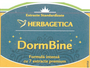 Extracte Standardizate HERBAGETICA DormBine Formulă intensă cu 7 extracte premium