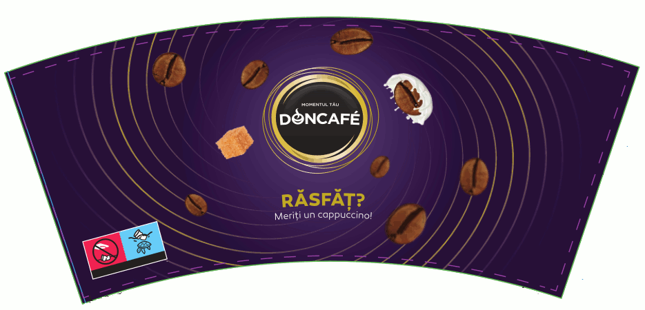 MOMENTUL TĂU DONCAFÉ RĂSFĂŢ? Meriţi un cappuccino!
