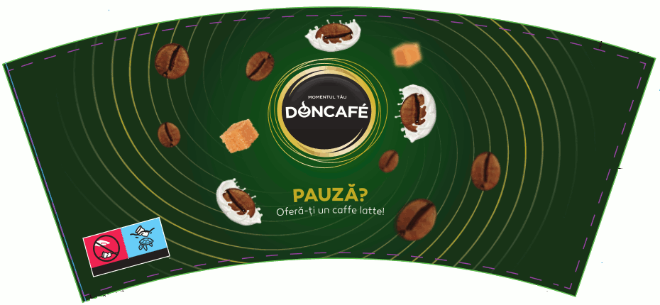 MOMENTUL TĂU DONCAFÉ PAUZĂ? Oferă-ţi un caffe latte!