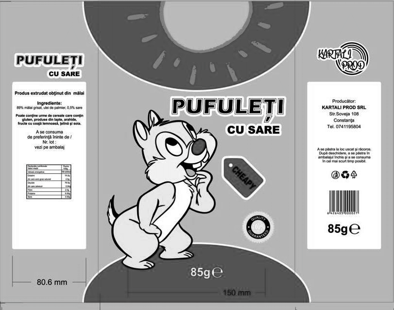 CHEAPY PUFULEȚI CU SARE KARTALI PROD