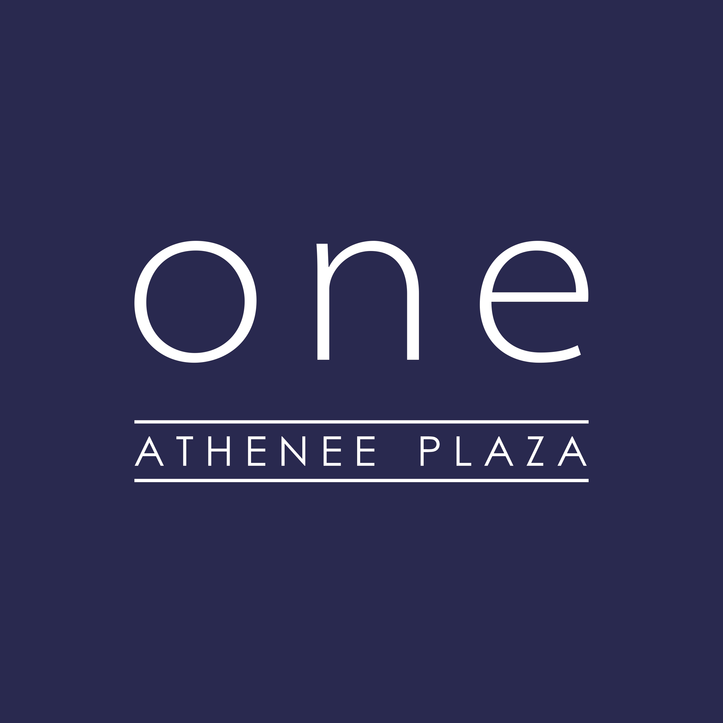 one ATHENEE PLAZA