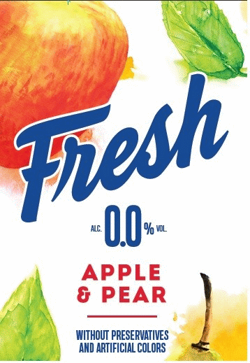 Fresh APPLE & PEAR WITHOUT PRESERVATIVES AND ARTIFICIAL COLORS