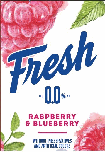 Fresh RASPBERRY & BLUEBERRY WITHOUT PRESERVATIVES AND ARTIFICIAL COLORS