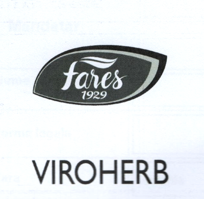 fares 1929 VIROHERB