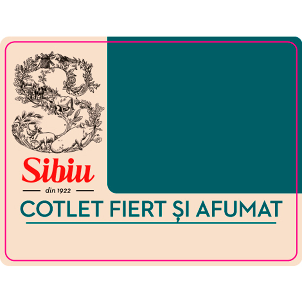 COTLET FIERT ŞI AFUMAT S Sibiu din 1922