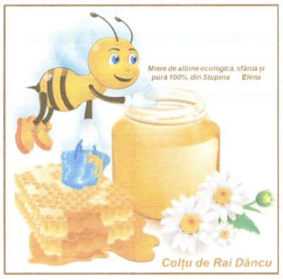 Colțu de Rai Dâncu Miere de albine ecologică, sfântă şi pură 100%, din Stupina lui Elena