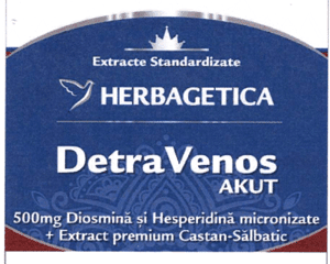 Extracte Standardizate HERBAGETICA DetraVenos AKUT
