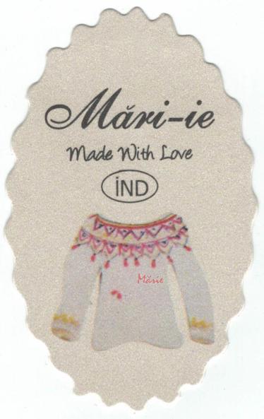 Mări-ie Made With Love IND Mărie