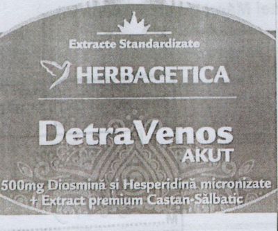 Extracte Standardizate Herbagetica detraVenos AKUT