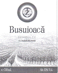 Busuioacă DEMIDULCE I.G Dealurile Munteniei