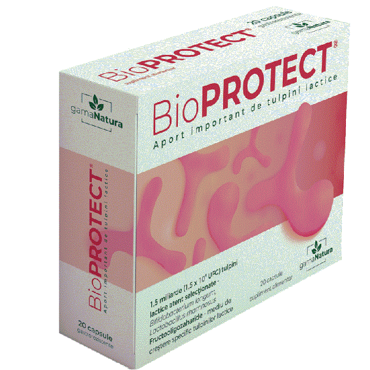 GamaNatura BioPROTECT Aport important de tulpini lactice