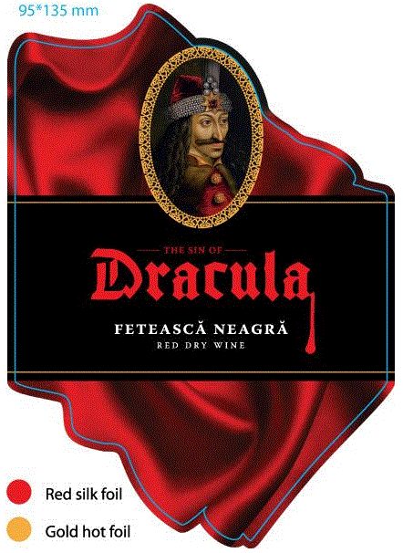 THE SIN OF Dracula FETEASCĂ NEAGRĂ RED DRY WINE