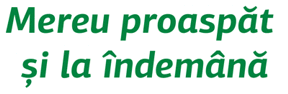 Mereu proaspăt și la îndemână
