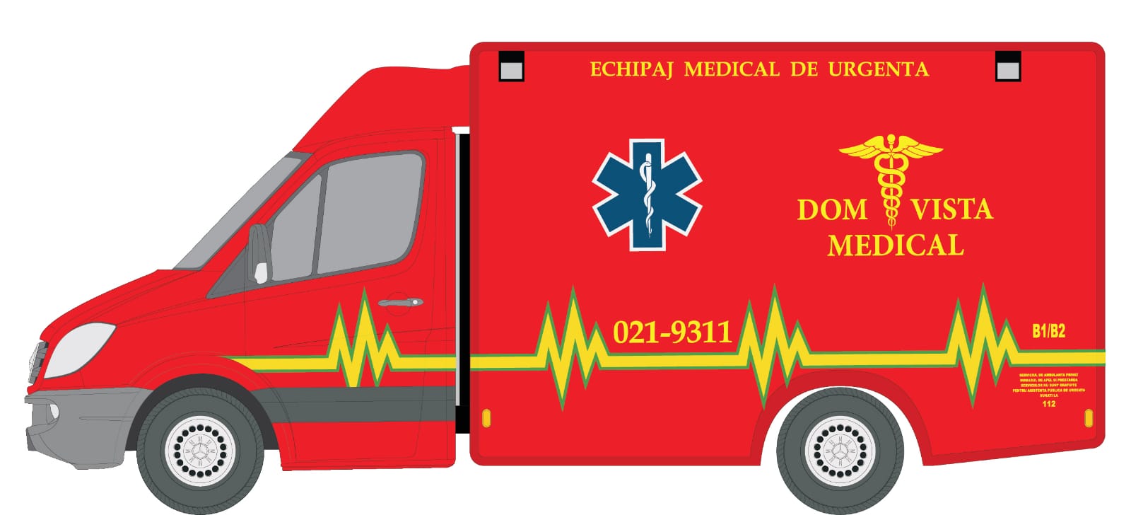 ECHIPAJ MEDICAL DE URGENTA DOM VISTA MEDICAL 021-9311
