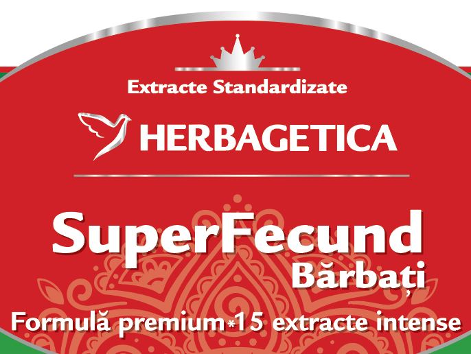 EXTRACTE STANDARDIZATE HERBAGETICA SUPERFECUND BARBATI Formulă premium 15 extracte intense