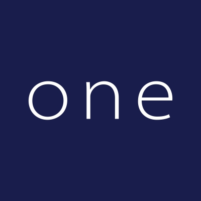 one