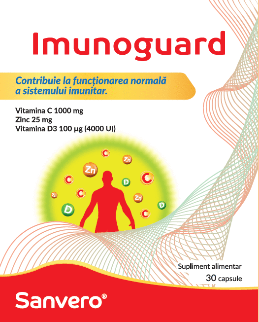 Sanvero Imunoguard Contribuie la funcționarea normală a sistemului imunitar