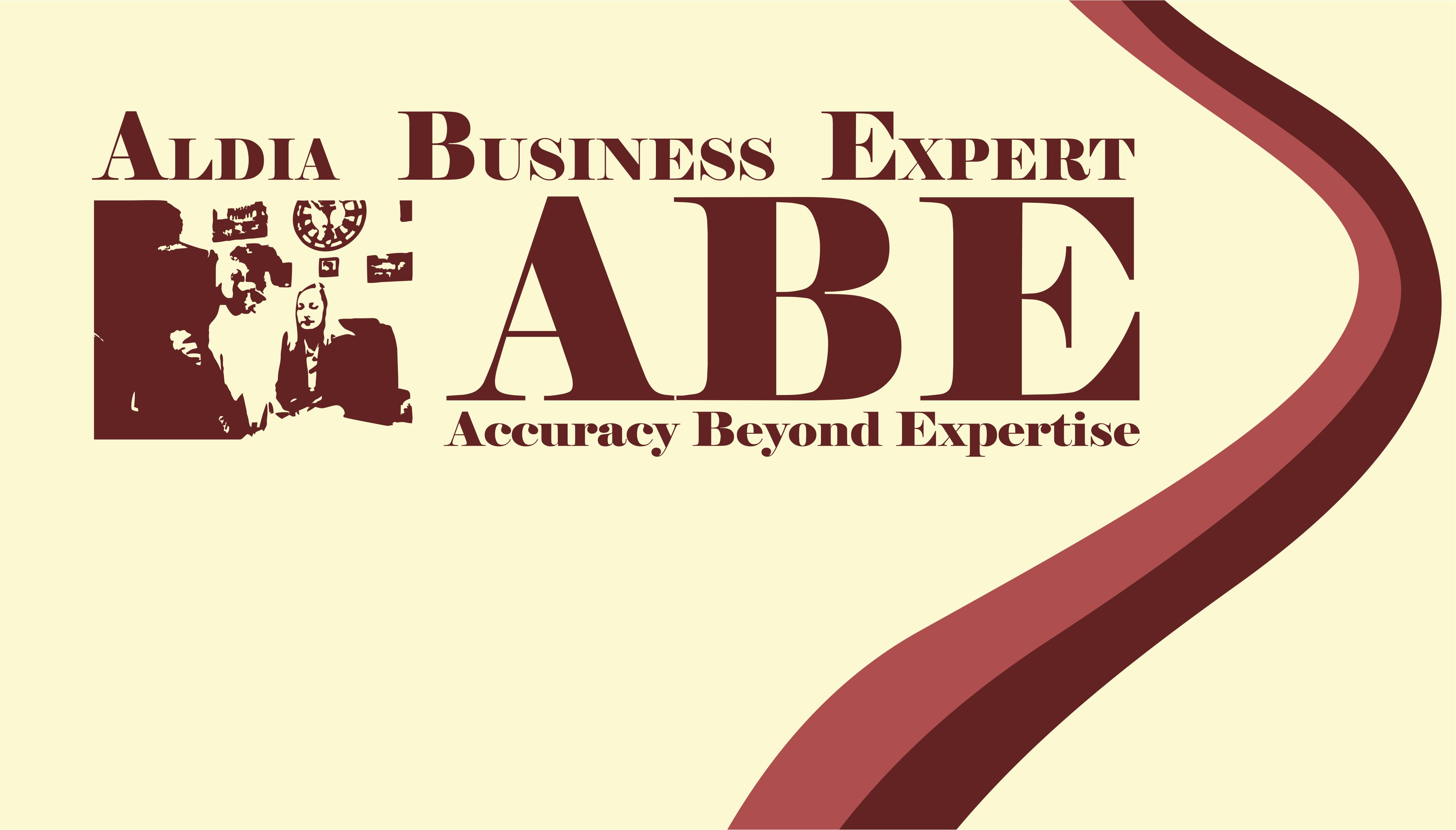 ALDIA BUSINESS EXPERT ABE Accuracy Beyond Expertise