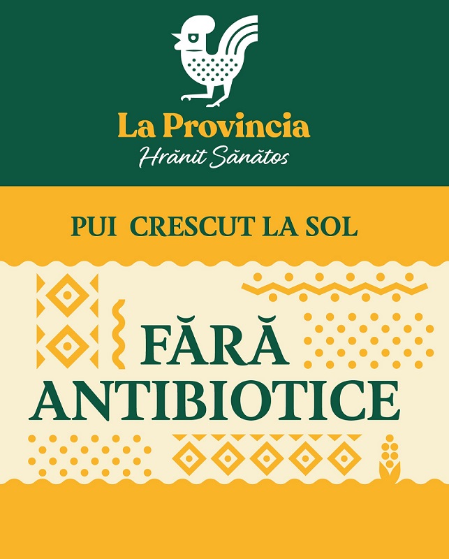 LaProvincia Hrănit Sănătos Pui crescut la Sol FĂRĂ ANTIBIOTICE