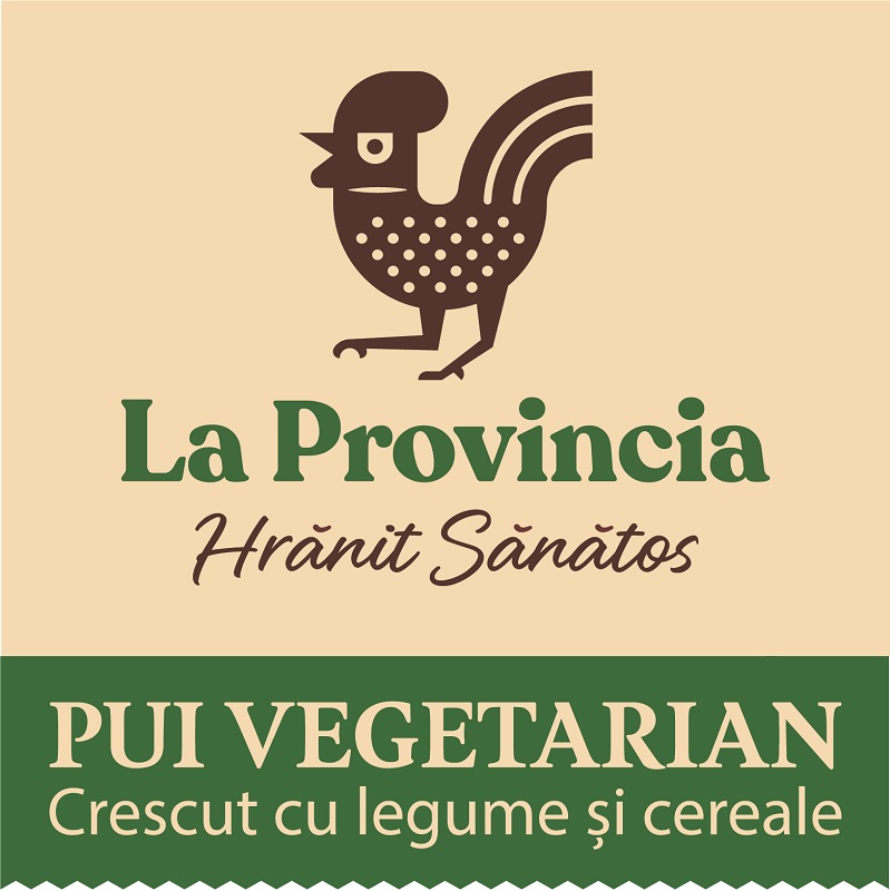 LaProvincia Hrănit Sănătos PUI VEGETARIAN Crescut cu legume și cereale