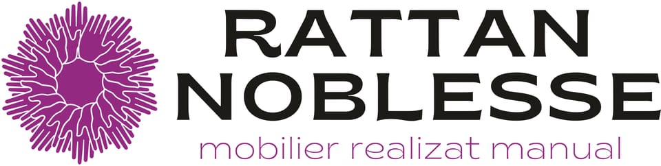RATTAN NOBLESSE mobilier realizat manual