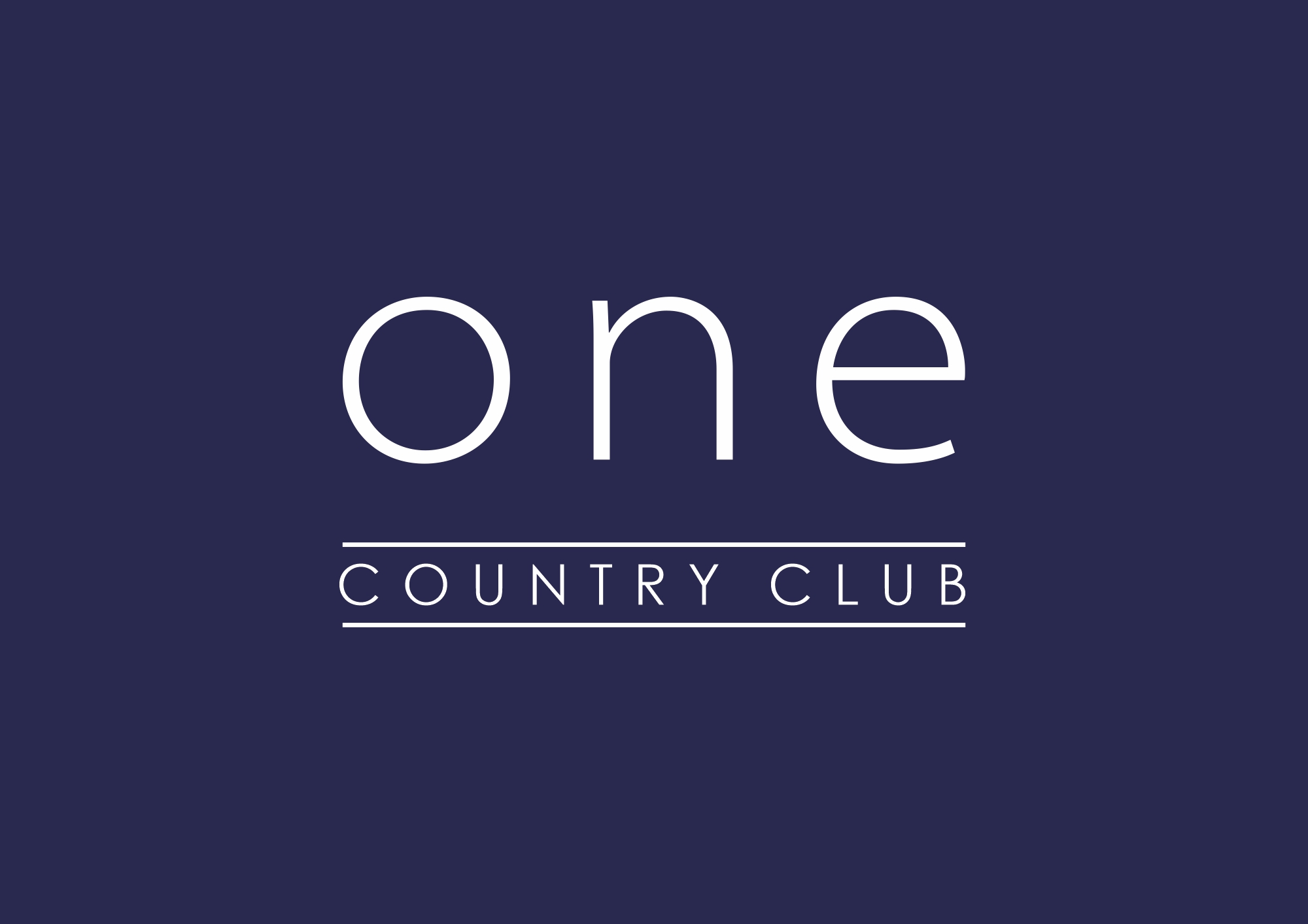 one COUNTRY CLUB