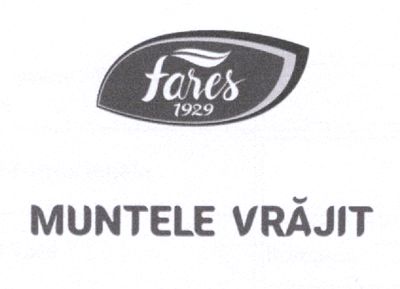 FARES 1929 MUNTELE VRĂJIT