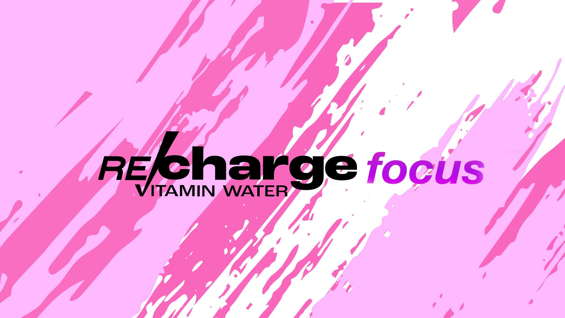 REcharge focus VITAMIN WATER
