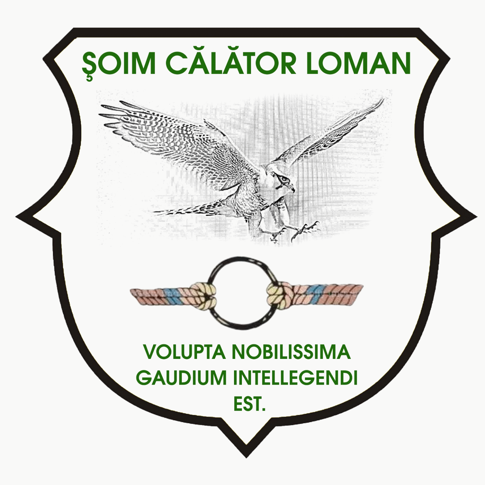 ȘOIM CĂLĂTOR LOMAN VOLUPTA NOBILISSIMA GAUDIUM INTELLEGENDI EST.